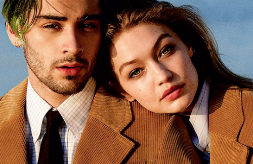 zainjavadd:Zayn &amp; Gigi for Vogue (August 2017)↳ “I shop in your closet all the time, don’t I?” H