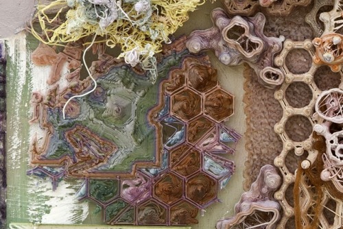 thecreatorsproject:Map-like Collages Made With Thousands Of 3D-Printed Plastic Models