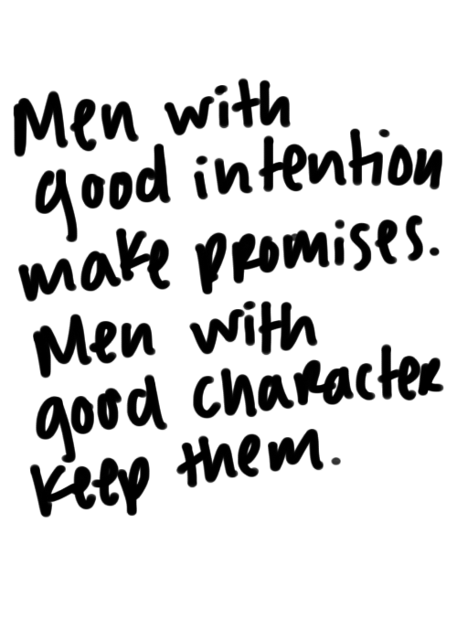 pleasejusttakeit:  baroniansmythe:  missharpersworld:  You have good character, Sir.