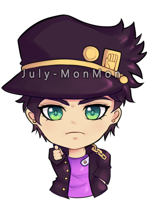 Jotaro & Kakyoin Commissions are open, chibis like this are $10  more info here ^^ 