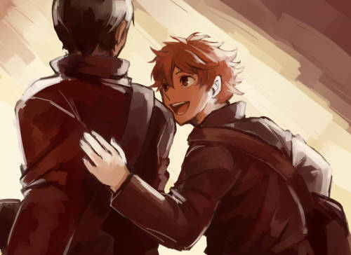 aokamei:  Whoops been busy with summer research…have some Haikyuu as my apologies.