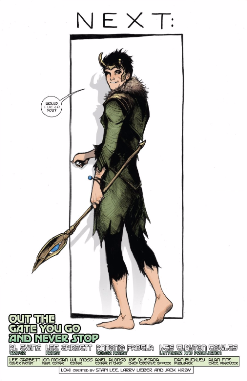 jaggedcliffs: Should we see what comes next?Loki: Agent of Asgard #17 - pages 14 to 21 Writer Al E