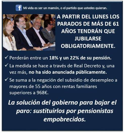 El paro bajará, con esto y con los minijobs, se pondrán medallas, y 10 millones de gilipollas se lo 