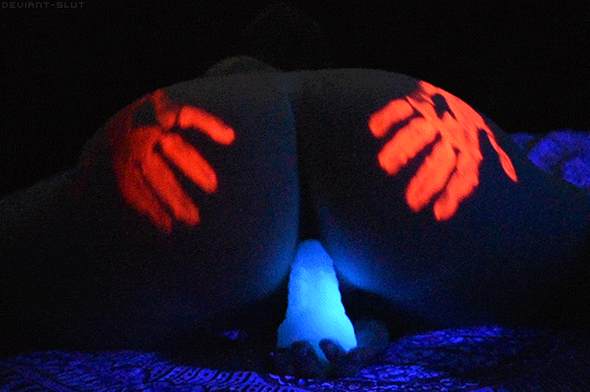 deviant-slut:‘UV Light Ika Fuck’ Buy porn pictures