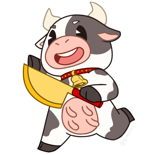 ririmon:already excited for the future of cow chop :) 