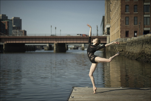 ballerinaproject: Rachel - Fort Point, BostonBodysuit by blackmilkclothingFollow the Ballerina Proje