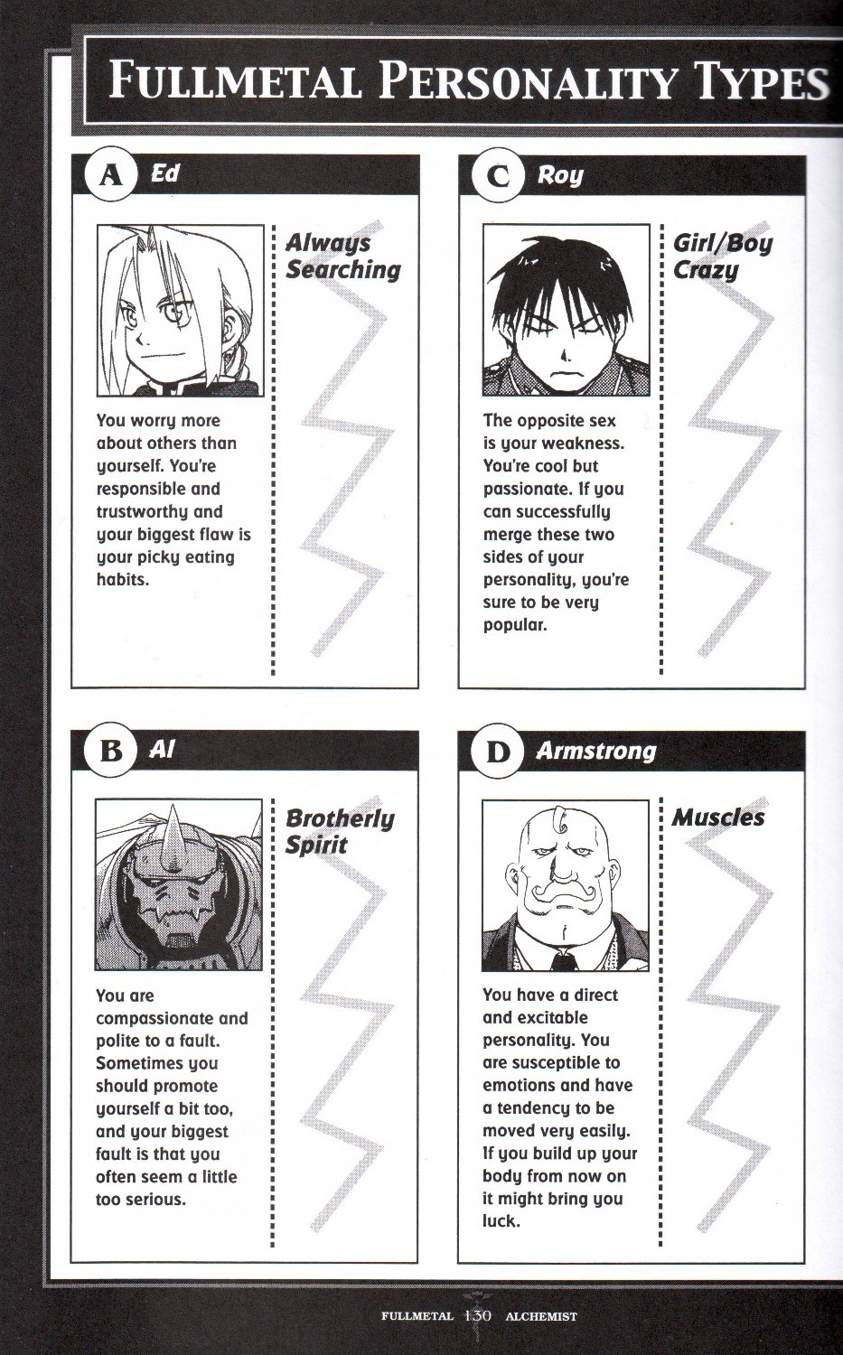 Find Out Your Fullmetal Alchemist Character Quiz - ProProfs Quiz