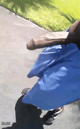 biggerthenyobf:  Me walking outside. Gif courtesy of mandingoniggas