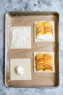 sweetoothgirl:  Nectarine Puff Pastry Tarts