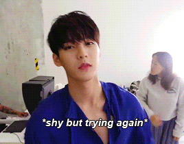 Minhyuk Trying To Be Sexy But Ended Up Being Cute Lmao