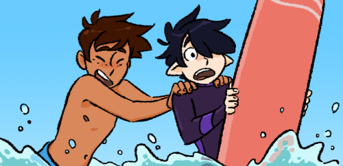 Chapter 5 of SPF 100+ is now available to read! Haven’t updated this comic in a while, it’s good to 
