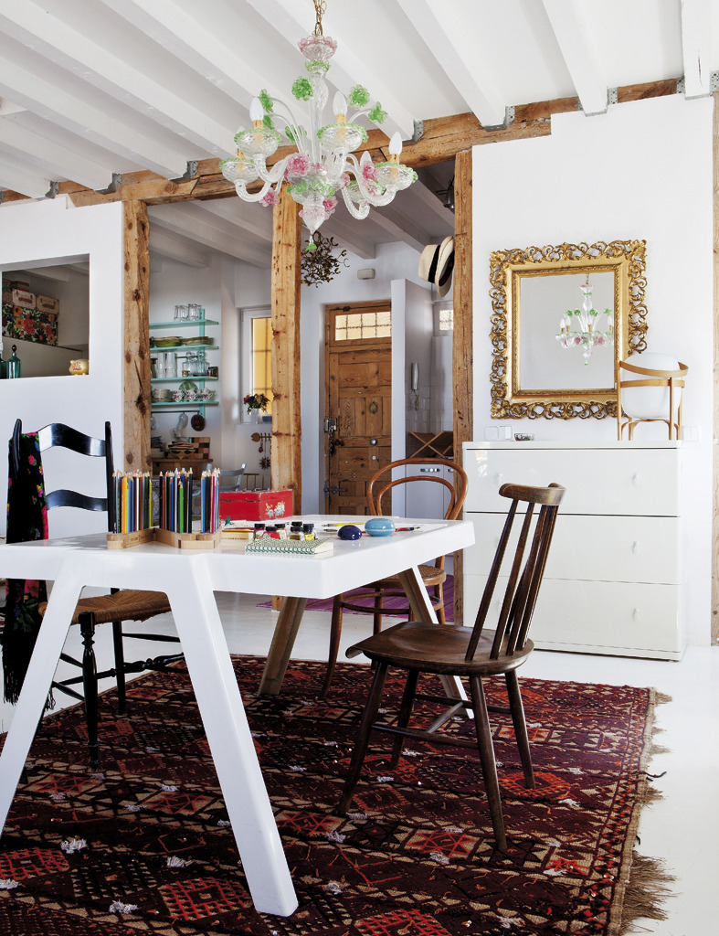 gravity-gravity:  Madrid penthouse via Elle 