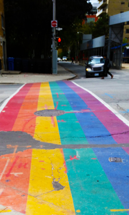 i was at church and wellesley last week which i can only describe as *puts rainbows on everything* a