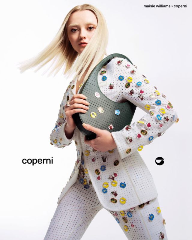 Maisie Williams for Coperni