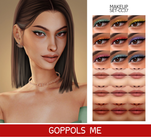 GPME-GOLD MAKEUP SET CC37DownloadHQ mod compatibleAccess to Exclusive GOPPOLSME Patreon onlyThank fo