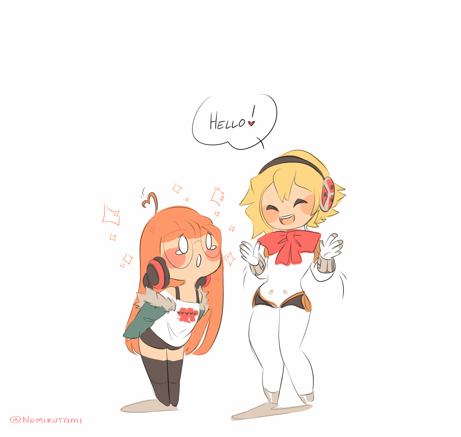 nemirutami:  Futaba is super into tech so why wouldn’t she be super into Aegis.