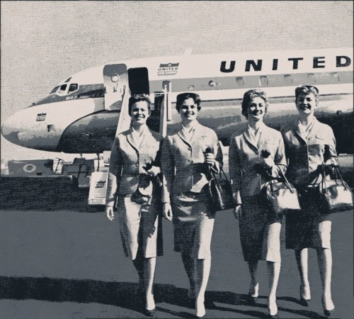 United Airlines Stewardesses, 1960s