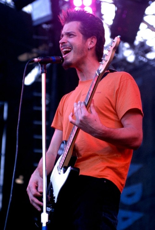 sick-sad-little-world:✨Chris at Lollapalooza 1996✨