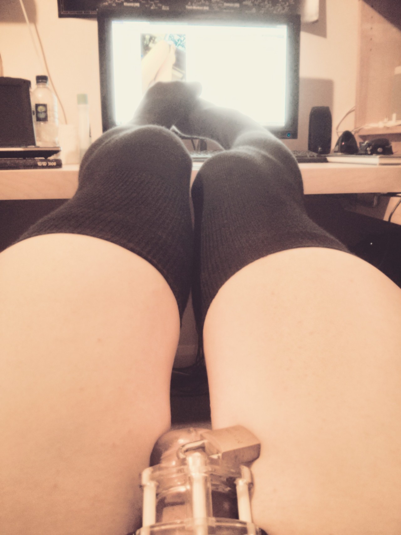 ultrakittenslut:  this one didn’t seem appropriate as a submission… socks, not