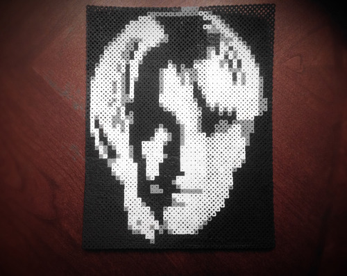 STAFF PICK Draco Malfoy Perler Bead ArtMade by TonTR1 