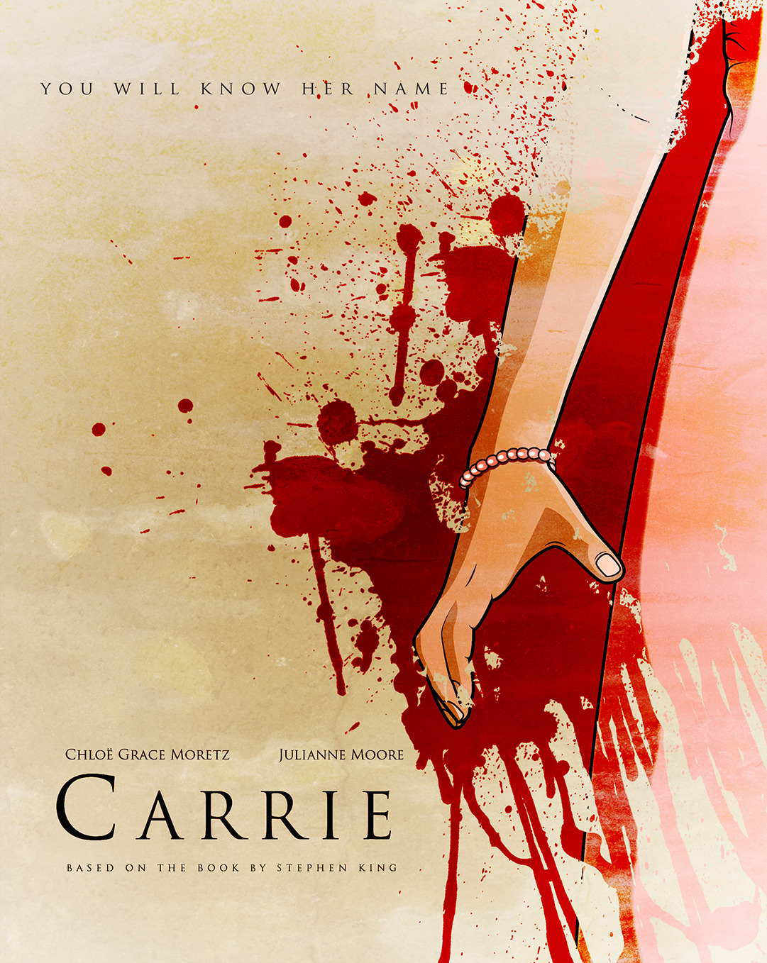 xombiedirge:  Carrie by Linda Hordijk / Tumblr Created and Submitted by: Linda