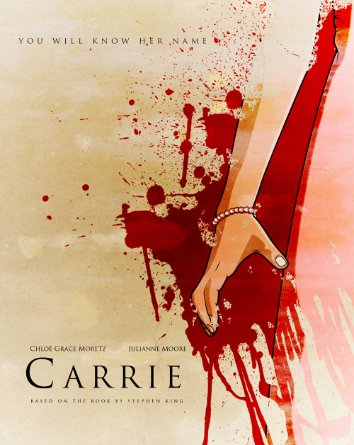 xombiedirge:  Carrie by Linda Hordijk / Tumblr Created and Submitted by: Linda Hordijk