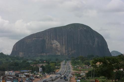 Zuma RockOne of the world’s largest monoliths (single massive stone or rock) can be found in Nigeria