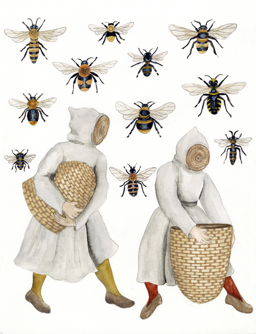 giada-rose:The Beekeepers (after Bruegel the Elder), 2020