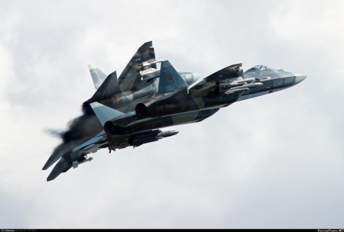 russian-military:  Russia’s PAK FA with external armaments