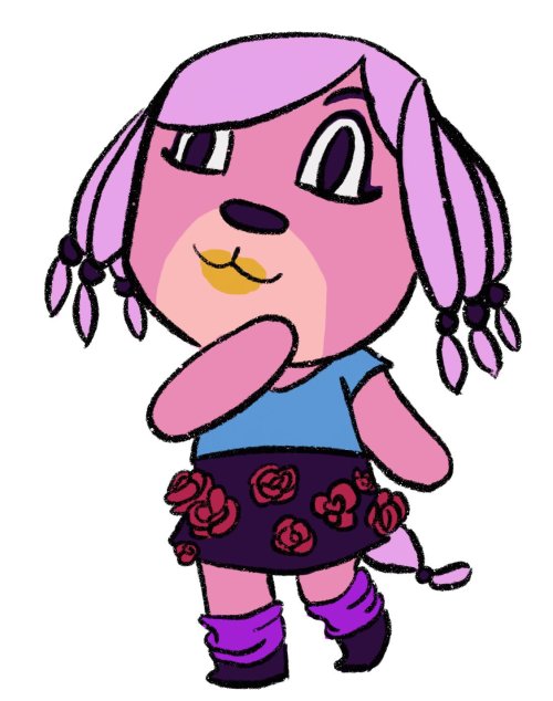 I did a whole ton of jojo characters as animal crossing villagers!