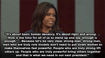notsosecretdisneyside:mediamattersforamerica:Both CNN and MSNBC aired Michelle Obama’s full speech, 