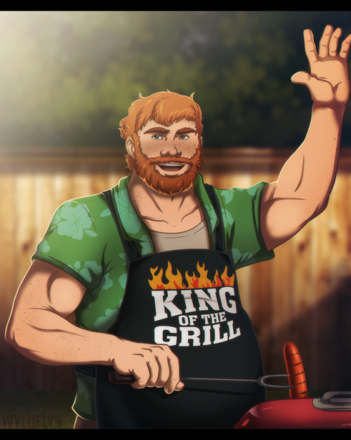 Dream Daddy - Grillmaster Brian I actually forgot to post this one on my other blog so have some fre