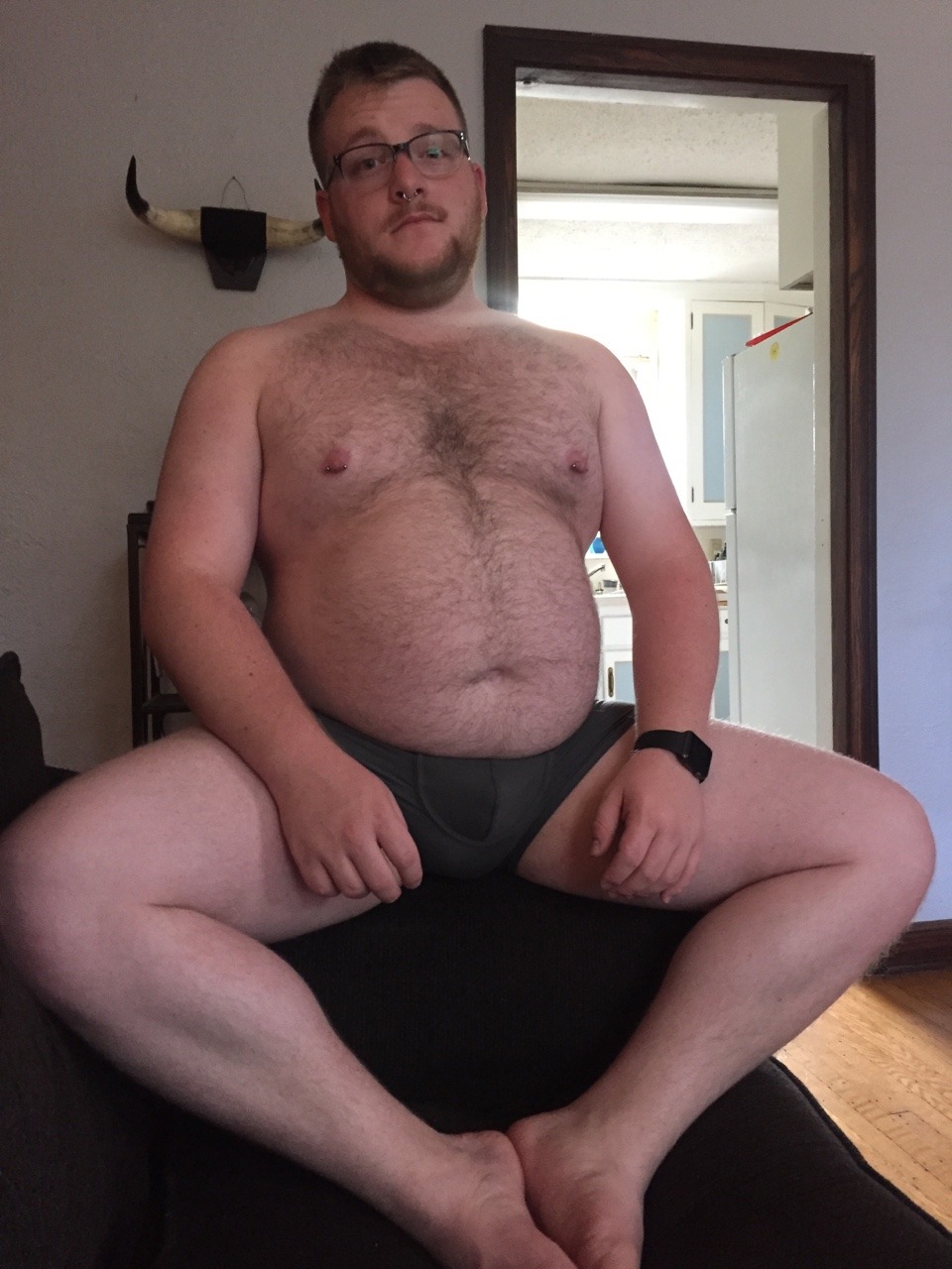 themantalope:  Sunday funday means I don’t have to put on pants. 