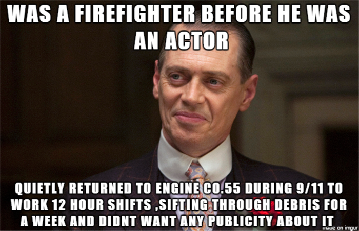 kickassanddisturbed:  We Salute You Mr. Buscemi ! 