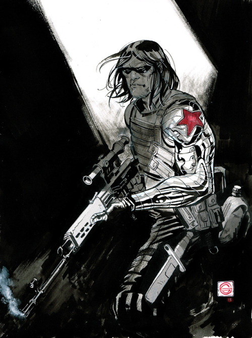 Winter Soldier. Look for me at HeroesCon this weekend. 