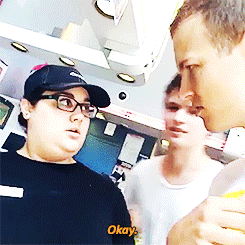 faultintheirstar:  its-anselelgort:  @AnselElgort: Me and @jeromejarre surprising