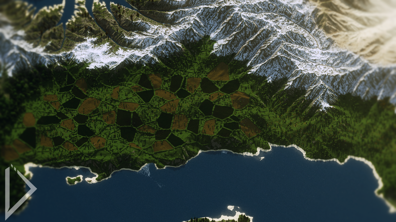 ibuildpixels:  Alerak: Minecraft terrain by Darastlix
