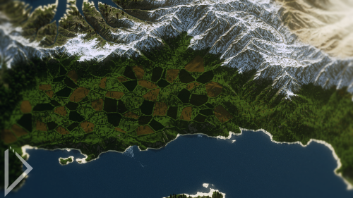 ibuildpixels:Alerak: Minecraft terrain by Darastlix