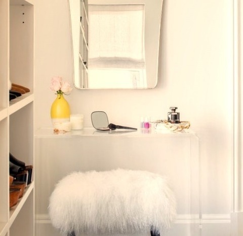 New York Closet Walk-InInspiration For A Sizable Contemporary Walk-in Closet Renovation With White Cabinets
