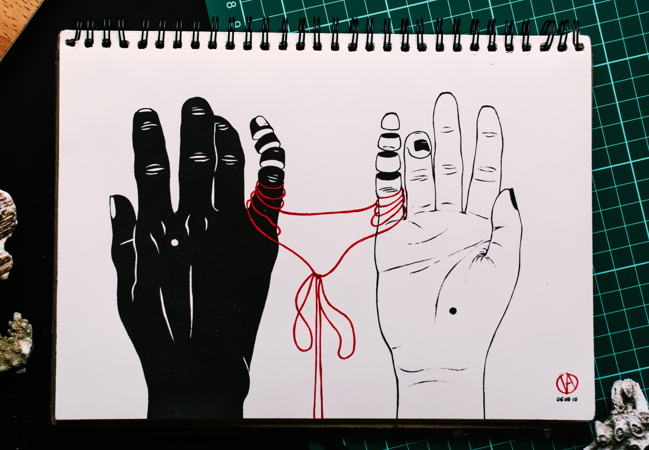 eatsleepdraw:運命とバランス (Fate &amp; Balance) by earthtodonna  According