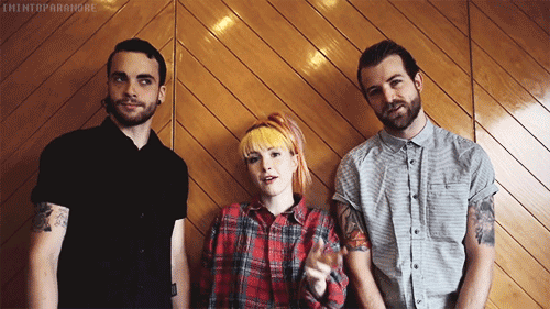 imintoparamore:Jeremy imitates Hayley (x)