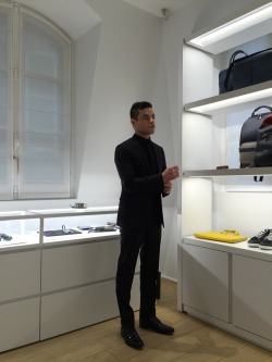 teenagertara:  rami in that dior homme though 