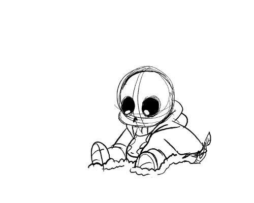happykittyshop:  mudkipful:  “snow fort”   As if Sans cant get more adorable <333333