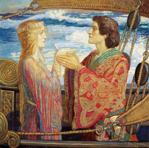 indigodreams:Tristan and Isolde, 1912John Duncan