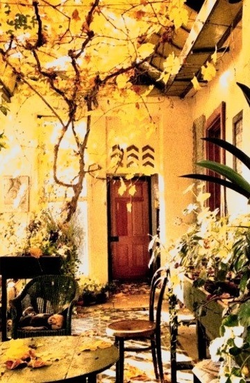 Autumn Sun Porch, Greece