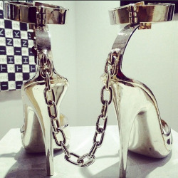 sissycuckcumdump:  noescapenow:  #No Escape Now  Love locking heels