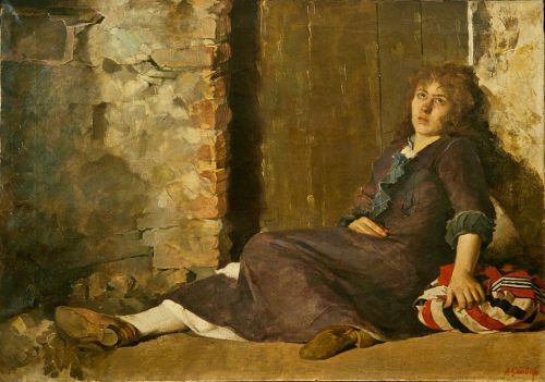 Antonino Gandolfo, L'Espulsa (The Expelled Woman) (1880)