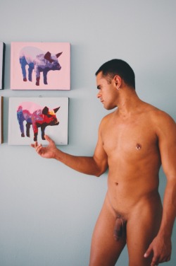 mixmexicanmen:  The pleasure of art