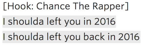 Chance The Rapper & Jeremih - I Shoulda Left You