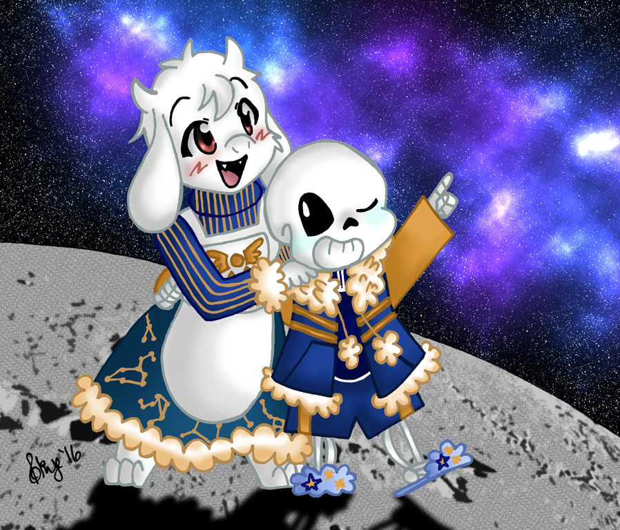 intelligence prob outer sans #epictale #outertale #sans #toriel #epict